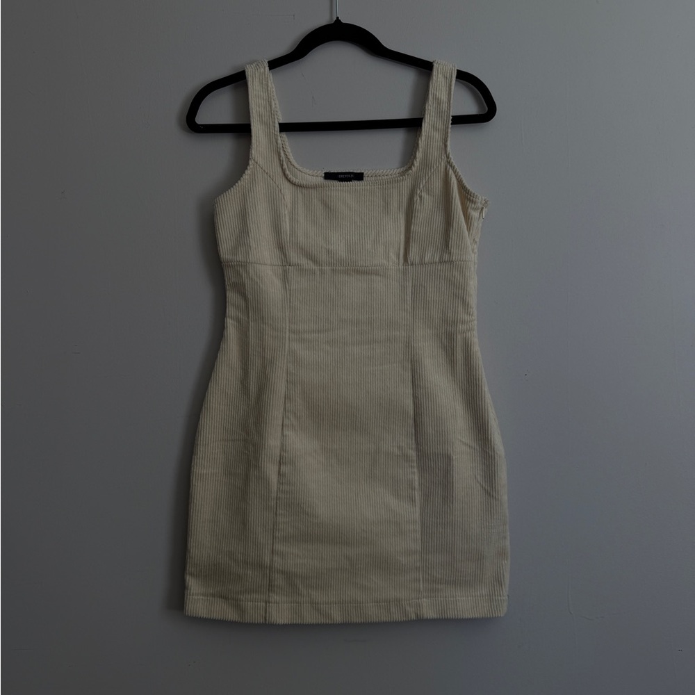 Corduroy Mod Mini Dress